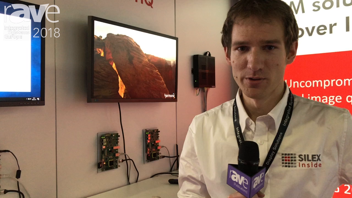 ISE 2018: Silex Inside Talks About Its JPEG 2000 AV-over-IP Solution