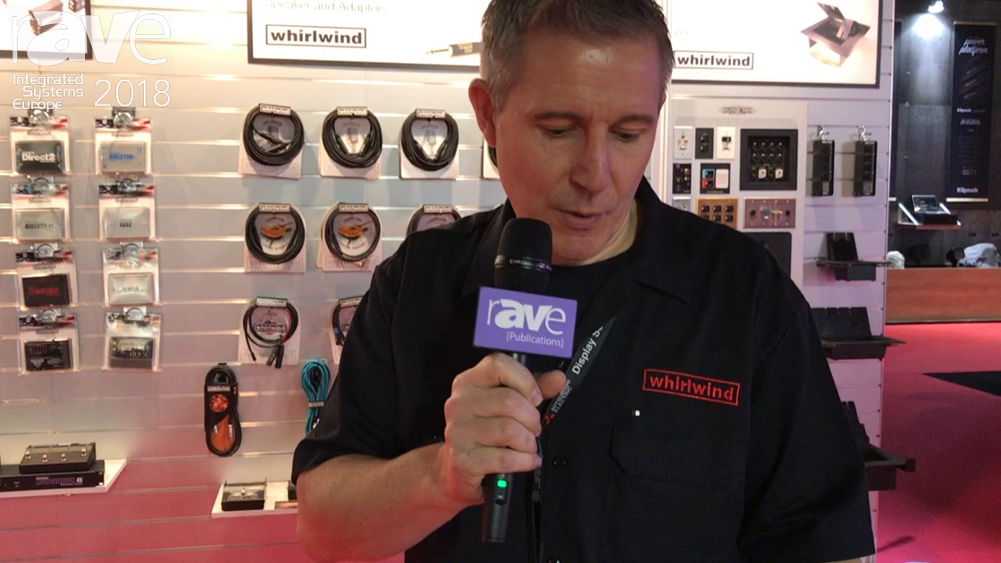 ISE 2018: Whirlwind Features the Catdusa Four-Channel Snake System