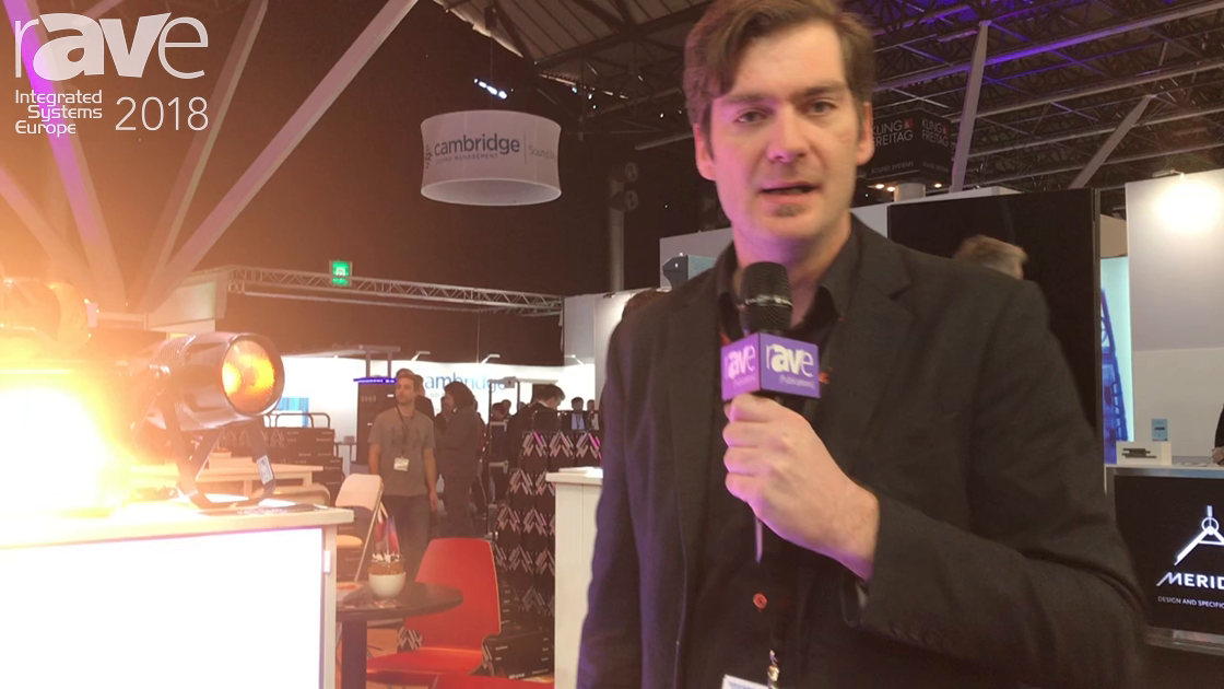 ISE 2018: AED Group Shows LED Stage Blinder with Tungsten Emulation