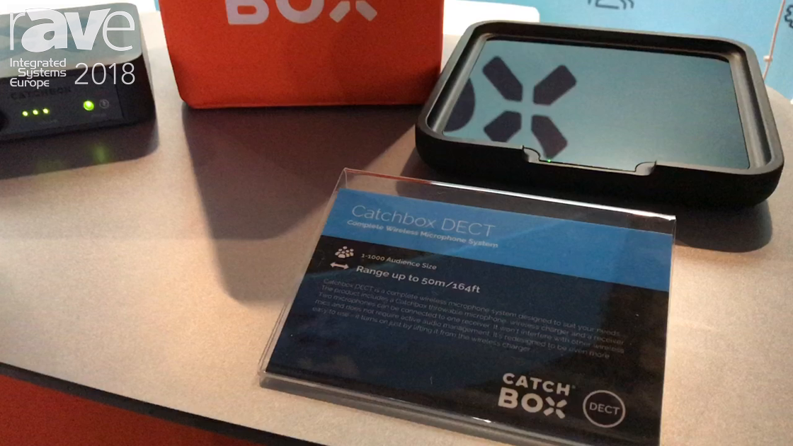 ISE 2018: Catchbox Unveils the DECT Wireless Microphone for Education