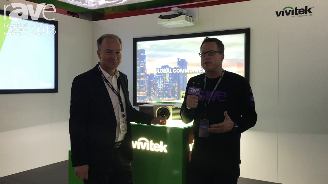 ISE 2018: Gary Kayye Interview Holger Graeff of Delta Displays and Vivitek