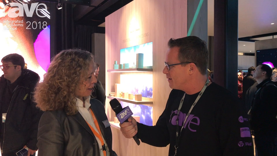 ISE 2018: Stefanie Corinth of NEC Display Solutions Talks to Gary Kayye