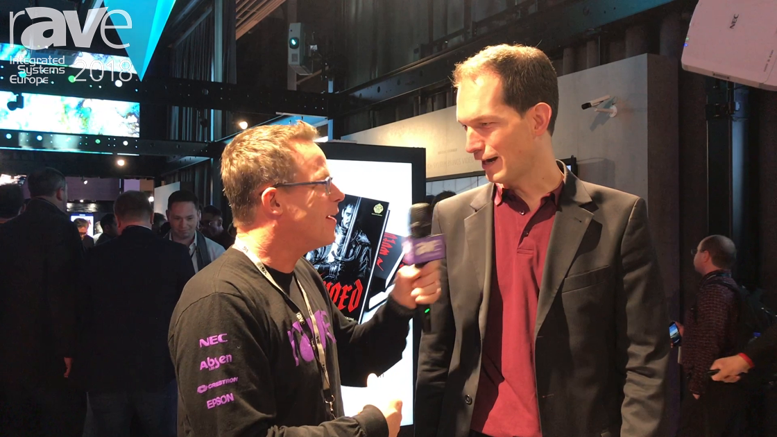 ISE 2018: Thomas Walter of NEC Display Solutions Gives Gary a Stand Tour, Talks Projection and Collaboration