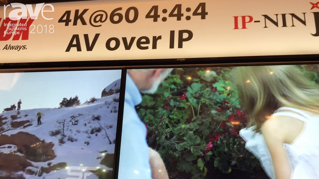 ISE 2018: IDK Corporation Demos Its IP NINJAR Solution Based on a 10Gig Platform