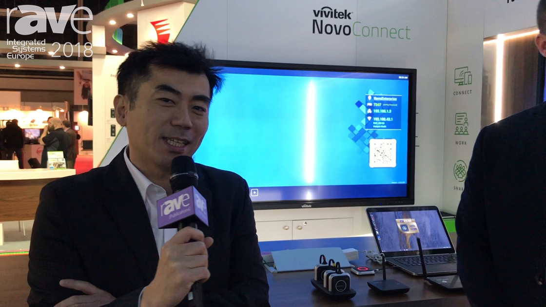ISE 2018: Vivitek Exhibits Various NovoConnect Wireless Collaboration Solutions