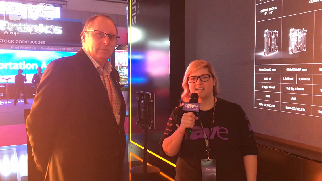 ISE 2018: Paul Johnston of Absen Tours the Stand With Sara Abrons, Talks Altair, COBALT and Acclaim