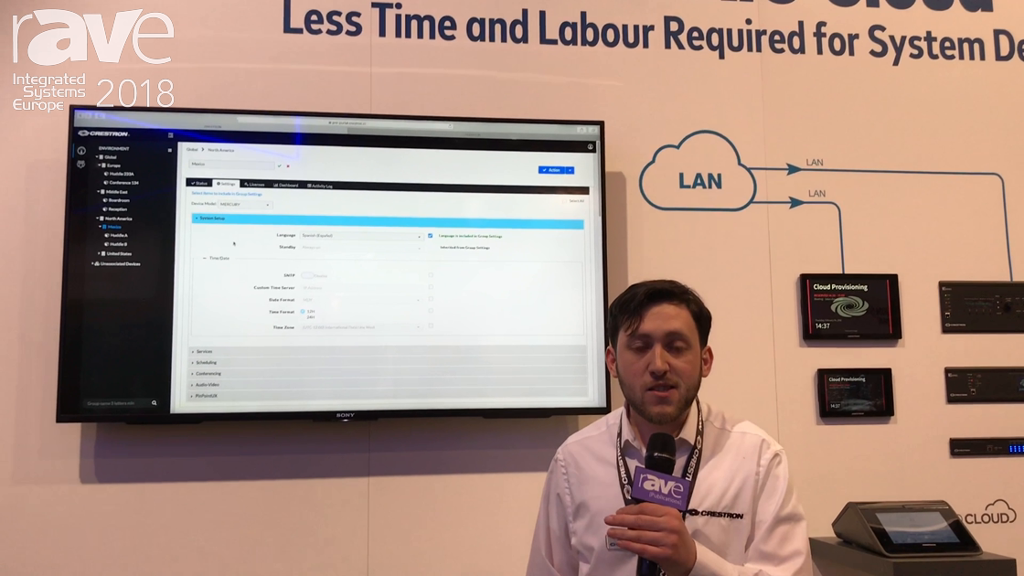 ISE 2018: Crestron Features Its XiO Cloud Platform for Deployment, Provisioning and Management