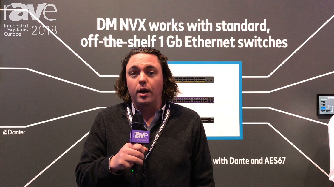 ISE 2018: Crestron Intros the New DM-NVX-352 Network Video Product With Dante Integration