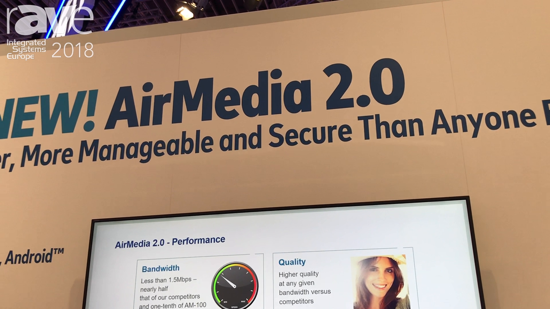 ISE 2018: Crestron’s AirMedia 2.0 Is Now Built Into Nearly all Crestron Products