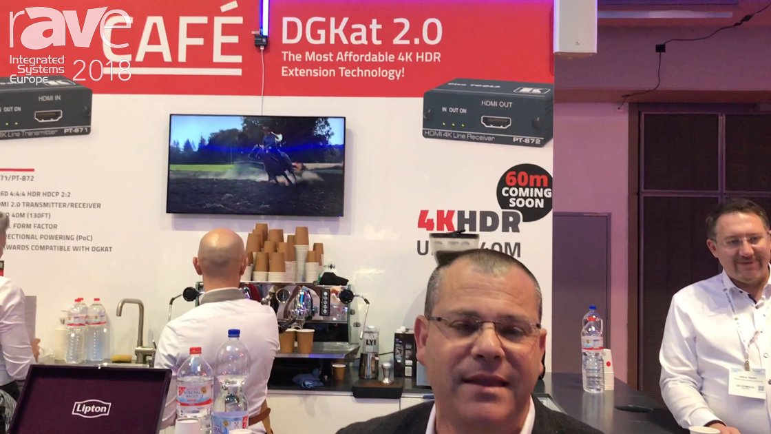 ISE 2018: Kramer Presents the New DGKat 2.0 With 4K60 4:4:4 HDR Technology