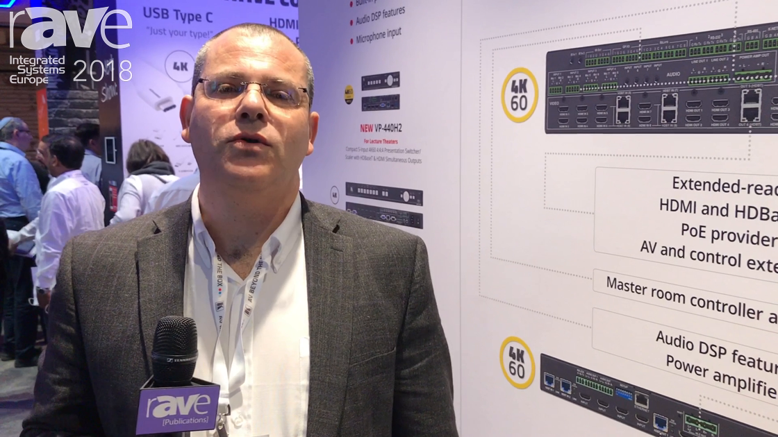 ISE 2018: Kramer Reveals the VS-88UT Integrated Presentation System