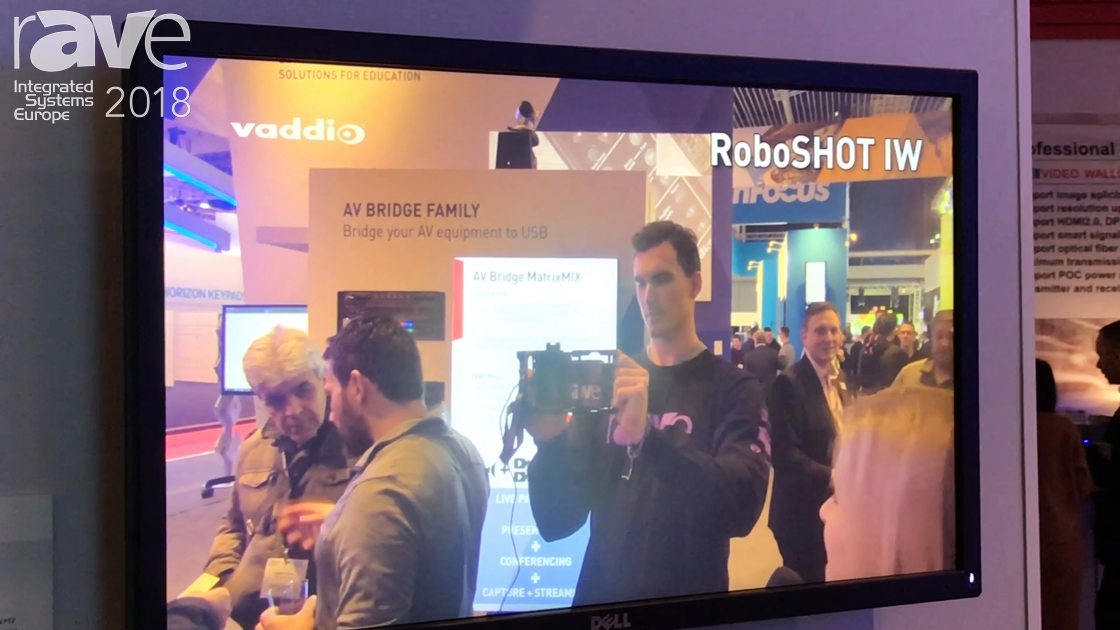 ISE 2018: Milestone’s Vaddio Premieres the New RoboSHOT IW PTZ Camera