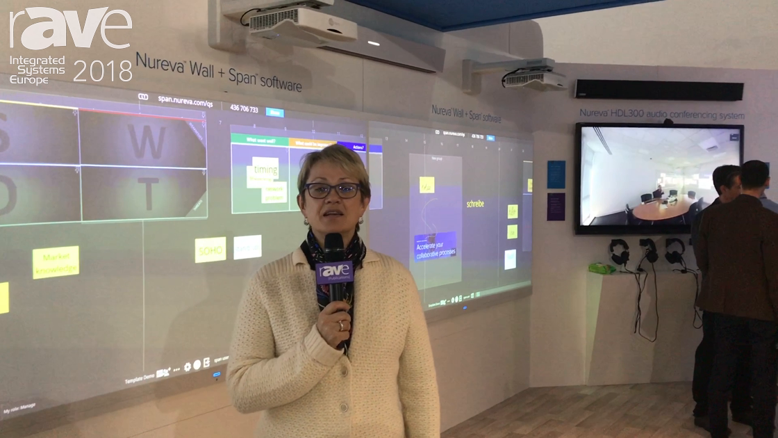 ISE 2018: Nureva’s Nancy Knowlton Talks About Its ISE Exhibition