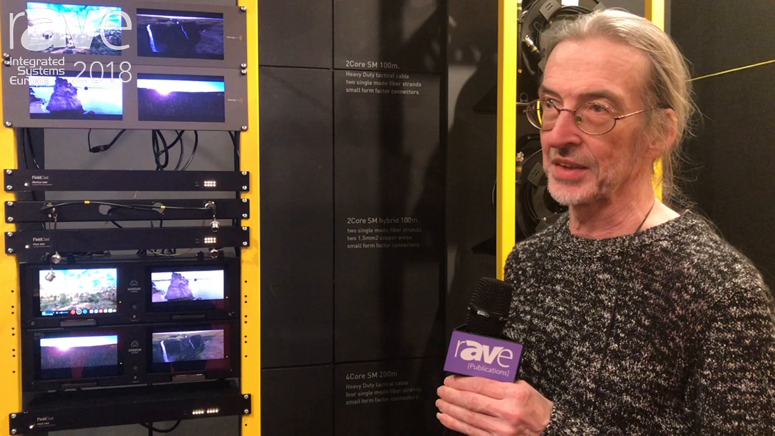 ISE 2018: FieldCast Highlights mux one and demux one Multiplexer and De-Multiplexer System for Fiber