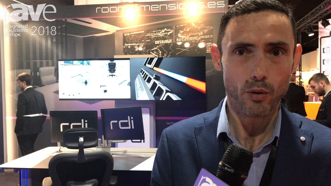 ISE 2018: RDI Room Dimensions Debuts T-Line Furniture Solution for Office Applications