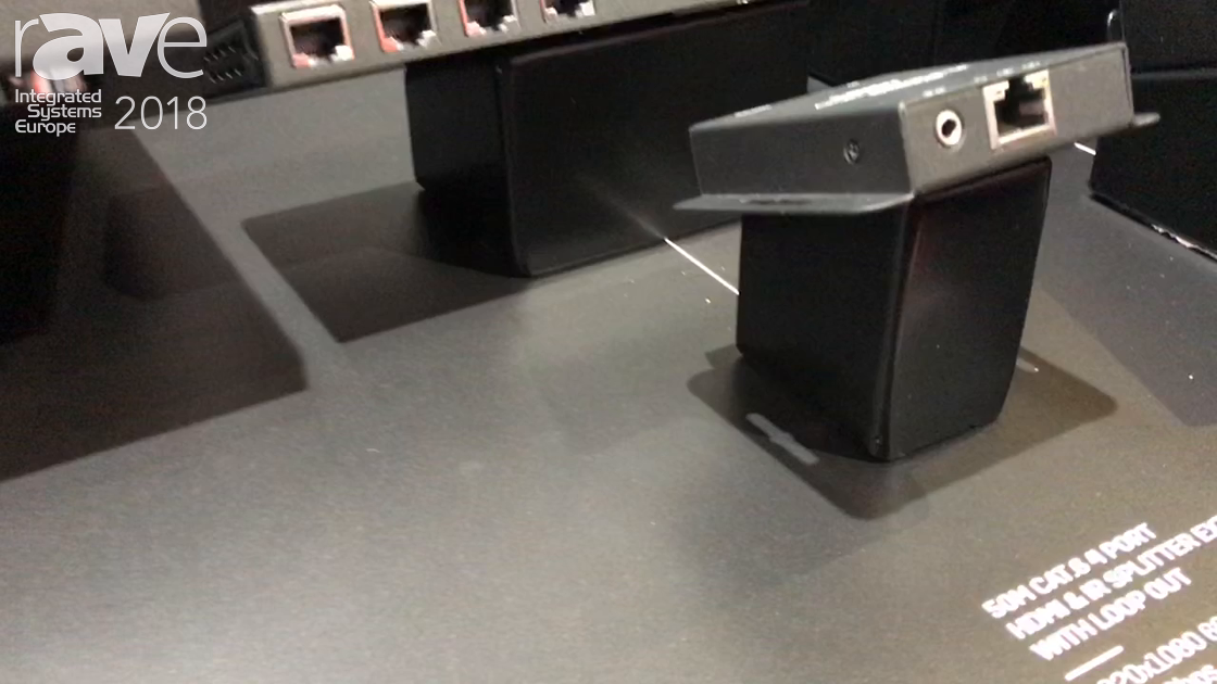 ISE 2018: LINDY Explains 50 Meter Cat6 Four-Port HDMI and IR Splitter/Extender