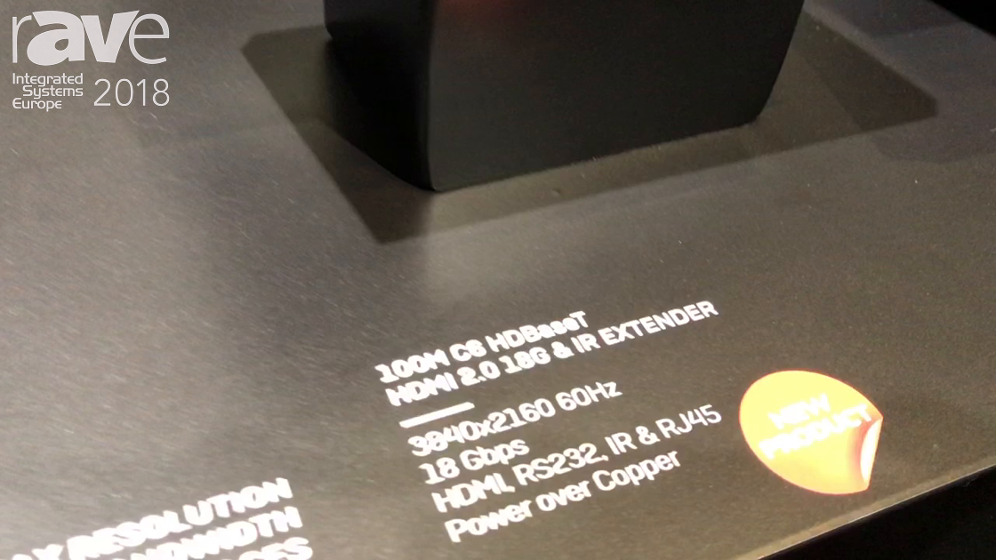 ISE 2018: LINDY Intros 100 Meter C6 HDBaseT HDMI 2.0 18G and IR Extender/Transmitter