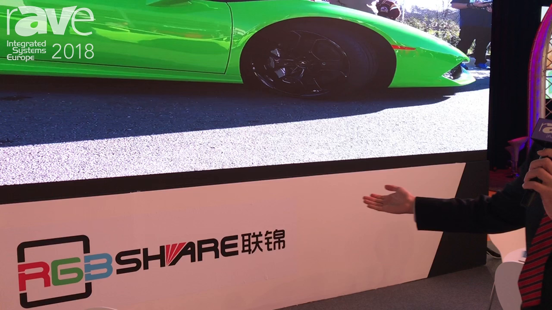 ISE 2018: RGBShare Showcases Outdoor 1.9 Pixel Pitch LED Display