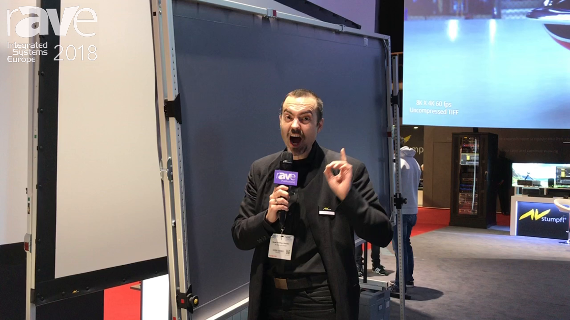 ISE 2018: AV Stumpfl Presents T-32 Shift Screen System Leg Accessory for Height Adjustment
