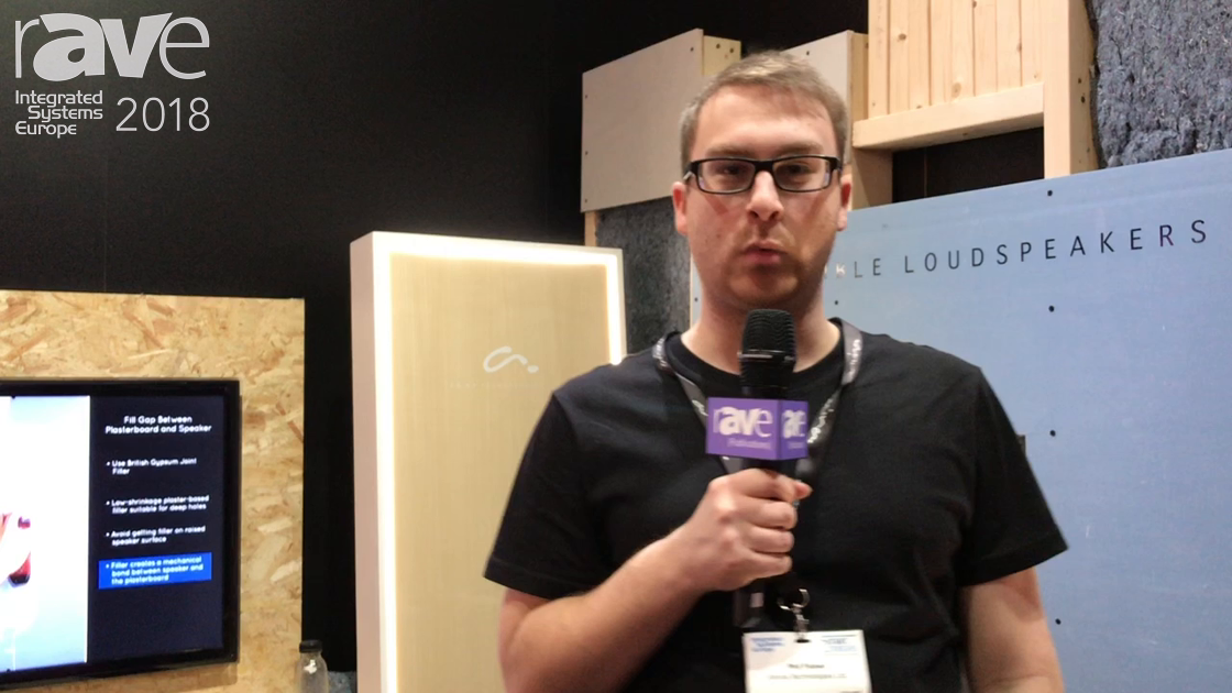 ISE 2018: Amina Technologies Shows Invisible Speakers, Plus Speakers That Integrate With Any Surface