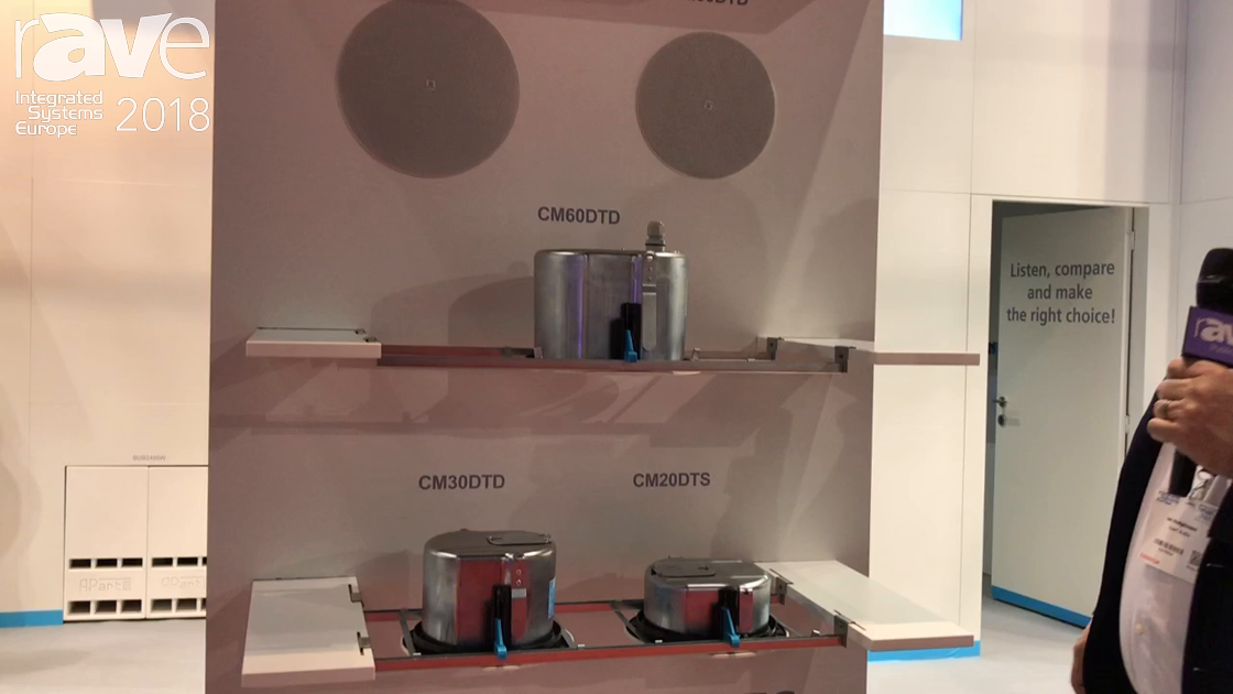 ISE 2018: Apart Audio Shows CM Design Series, Two-Way Low Impedance Loudspeakers