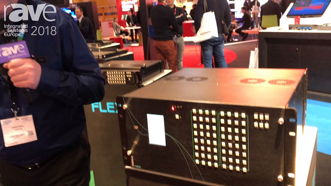 ISE 2018: RGBlink Unveils the New Modular FLEX32 Video Matrix With Seamless Switching