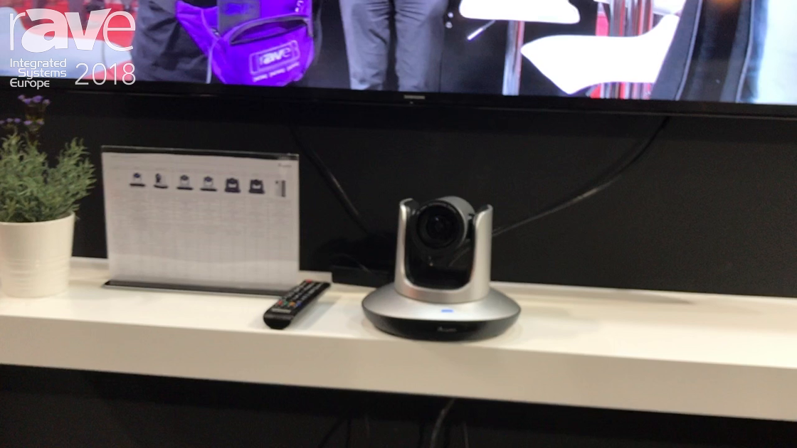 ISE 2018: Angekis Uses ISE to Debut the Saber 4K Resolution VTC Camera