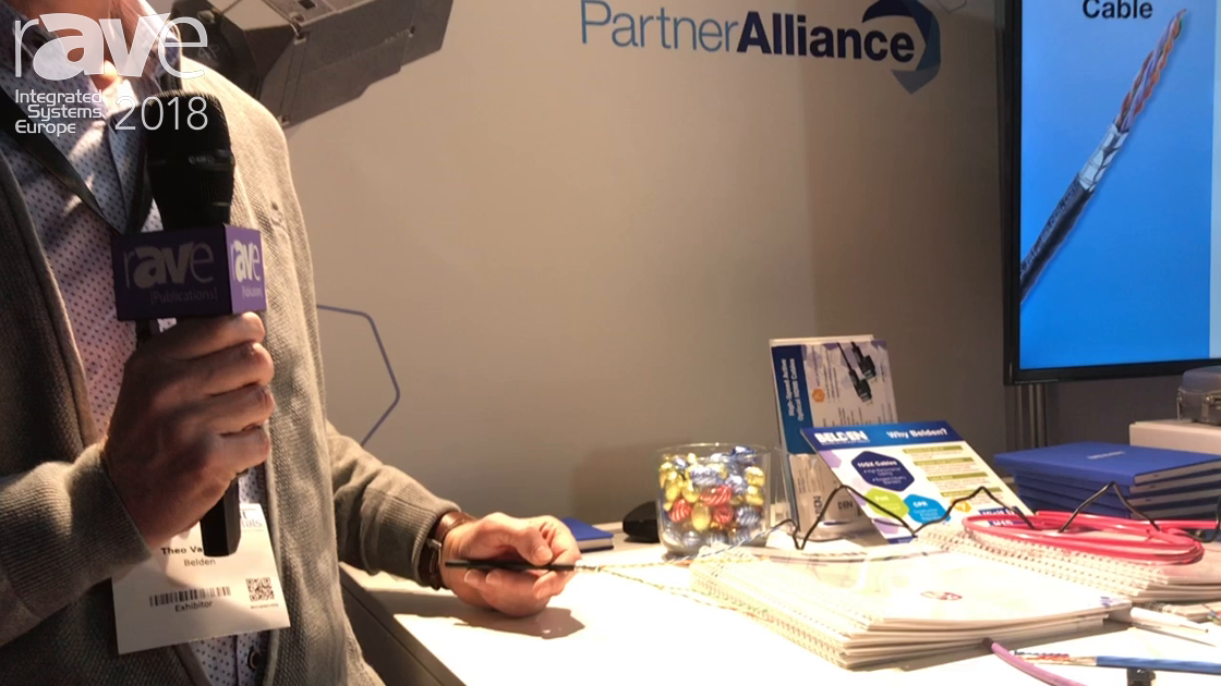 ISE 2018: Belden Presents New 4K Media Cable – Sending 4K Over Twisted Pair For 100 Meters