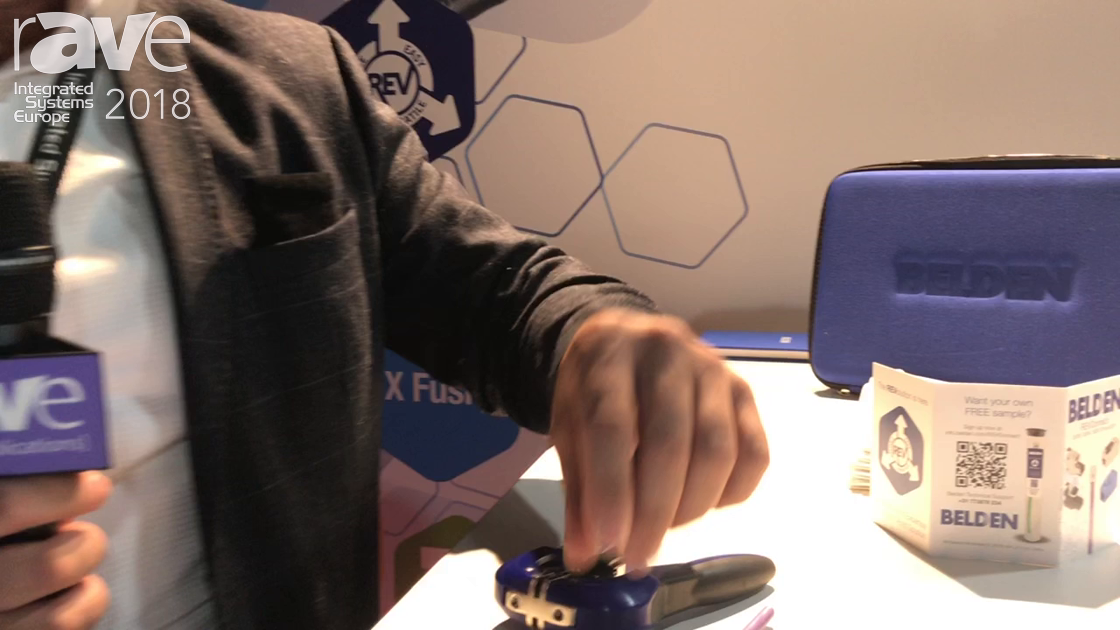 ISE 2018: Belden REVconnect Is New Cable Termination Method for CATx Cable