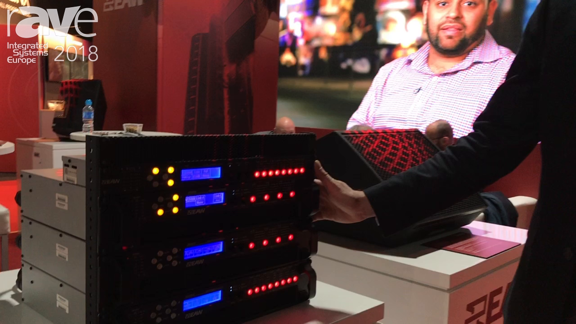 ISE 2018: Eastern Acoustic Works Demos UX Series of Amplifiers and Processors That Use Greybox