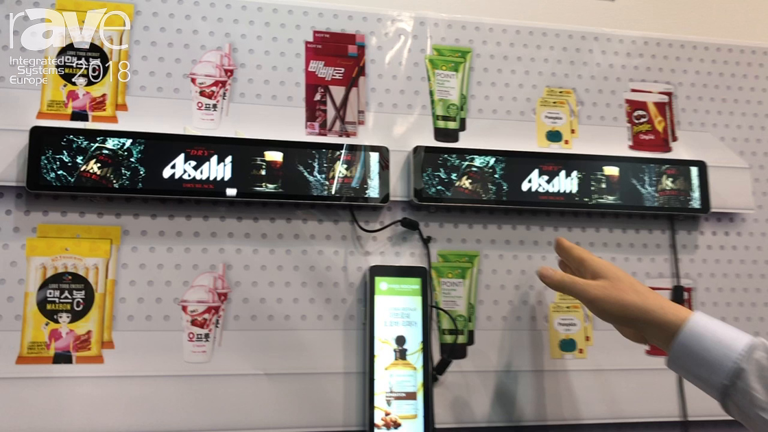 ISE 2018: Kiosk Korea Introduces Line of LCD and LED Strip Sign Displays