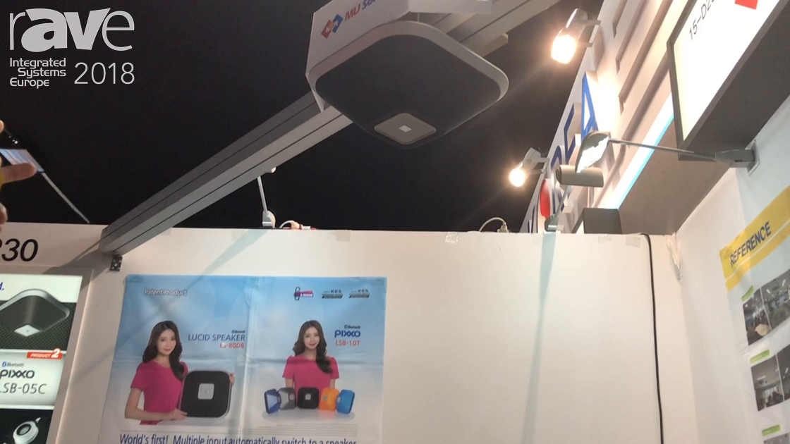 ISE 2018: MU Solvers Debuts Lucid Flat Ceiling Speaker