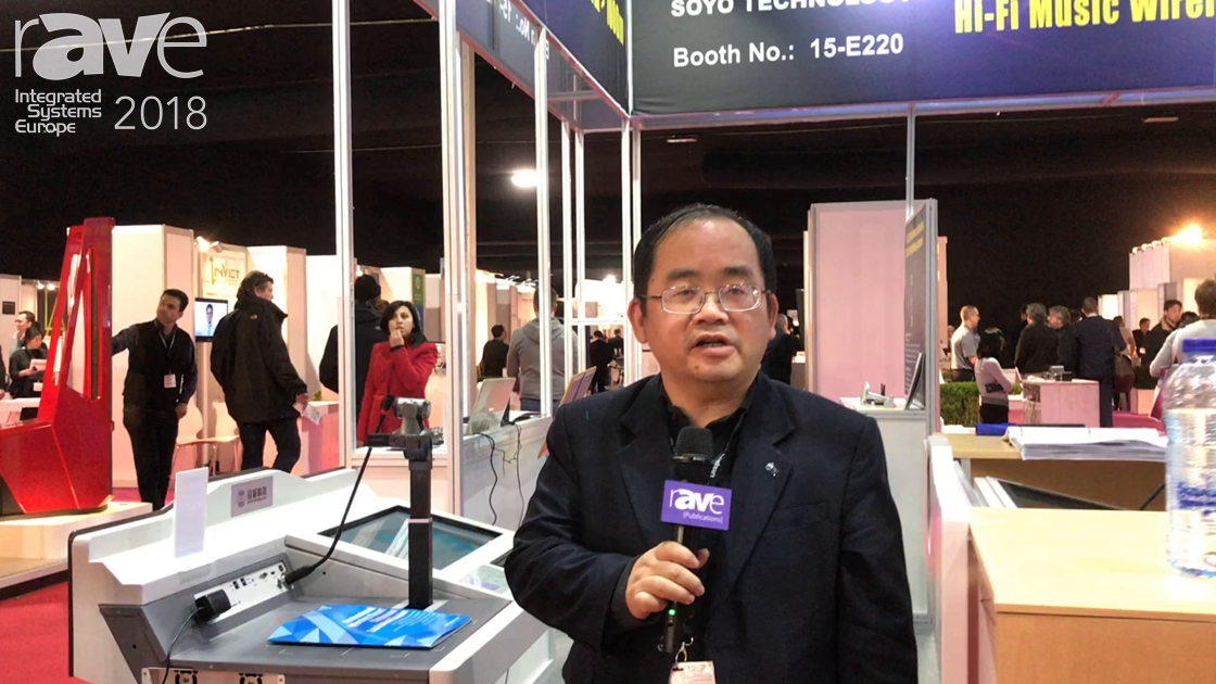 ISE 2018: TP-Wireless Introduces a Line of Intelligent Lecterns