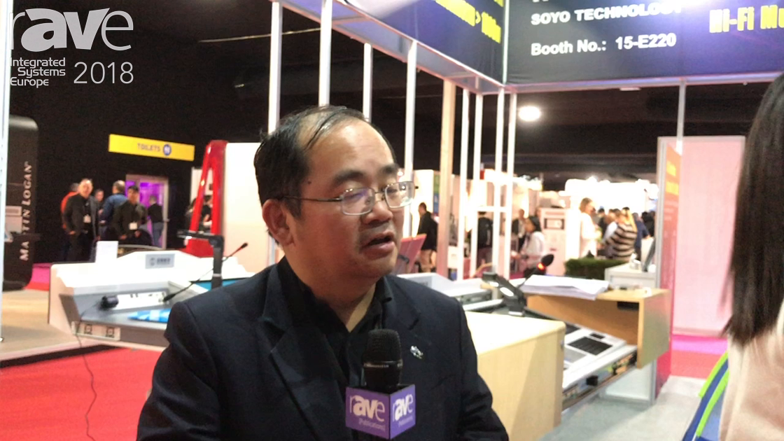 ISE 2018: TP-Wireless Launches Unique Umbrella Speaker System