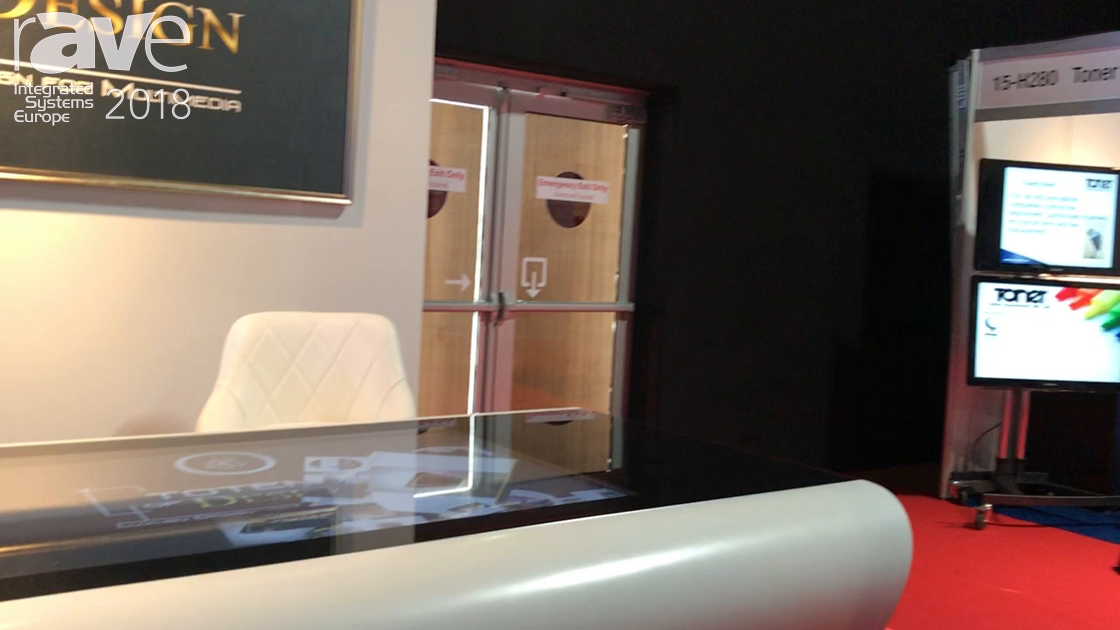 ISE 2018: Totem of Design Demos Its New Venice Interactive Touch Table