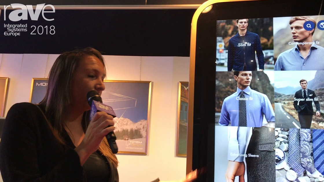 ISE 2018: Totem of Design Shows Its Mona Lisa Digital Signage Kiosk