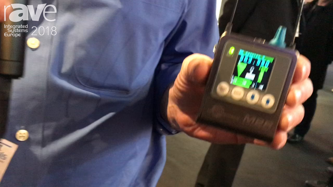 ISE 2018: Lectrosonics Shows In-Air Monitor System with Receiver and Transmitter