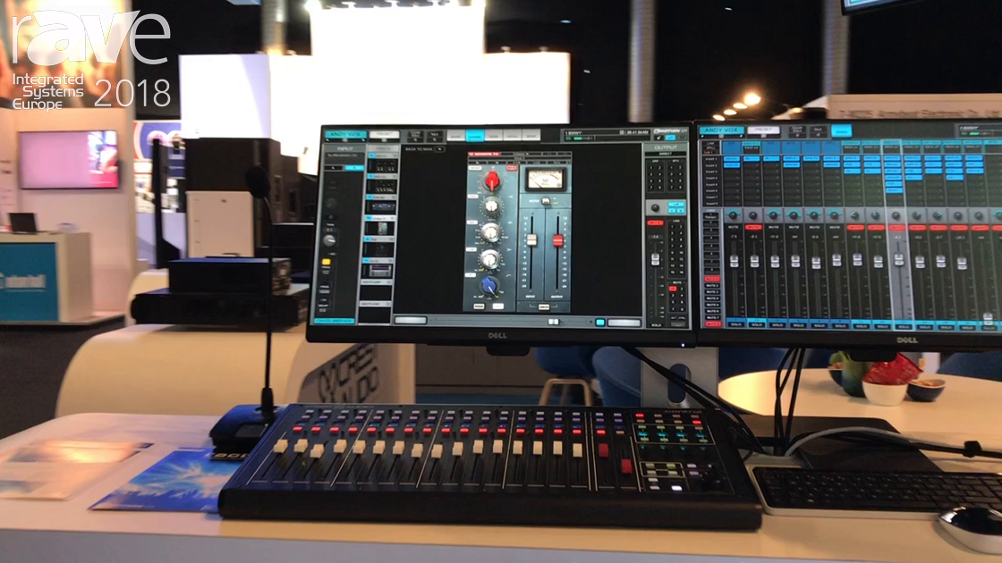 ISE 2018: Peavey Showcases Crest Tactus Digital Mixing System