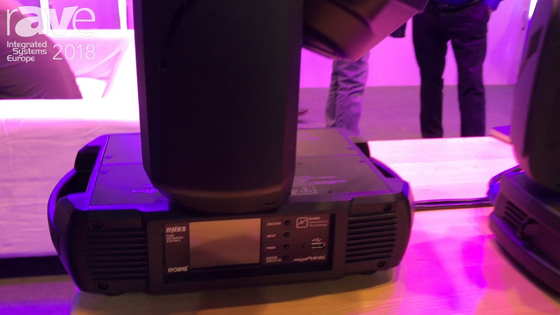 ISE 2018: Robe Lighting Introduces MegaPointe Moving Light Fixture