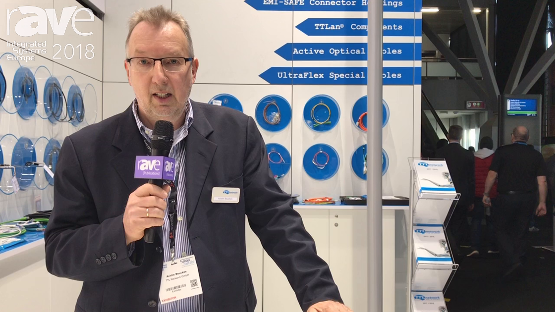 ISE 2018: TTL Network Highlights Display Port, HDMI and USB-C Cables