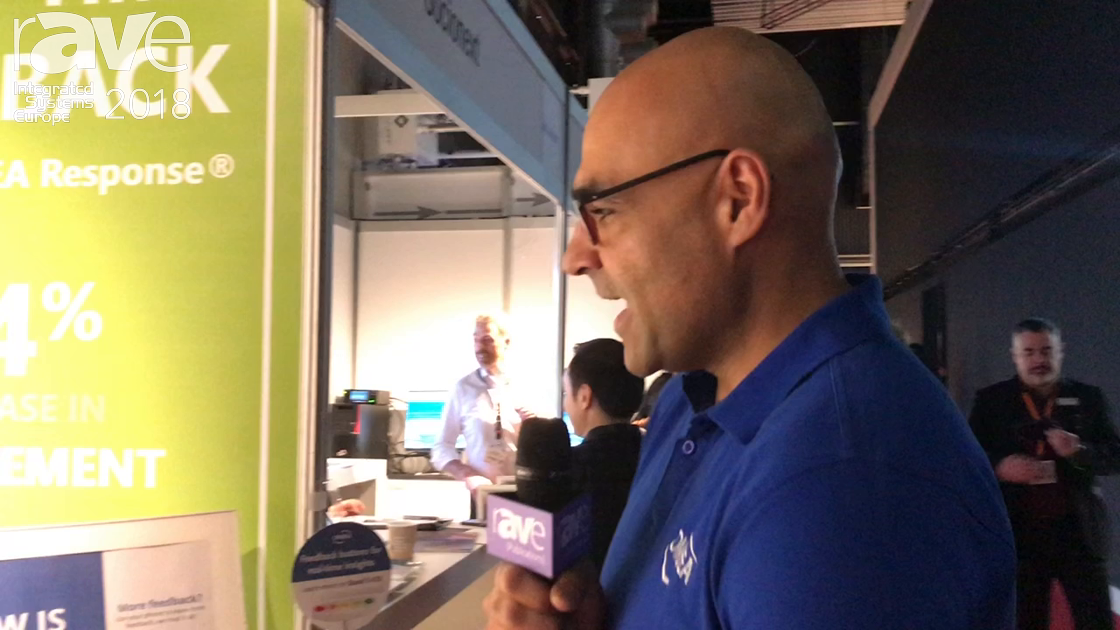 ISE 2018: Ombea Shows Ombea Express Pod for Customer Feedback