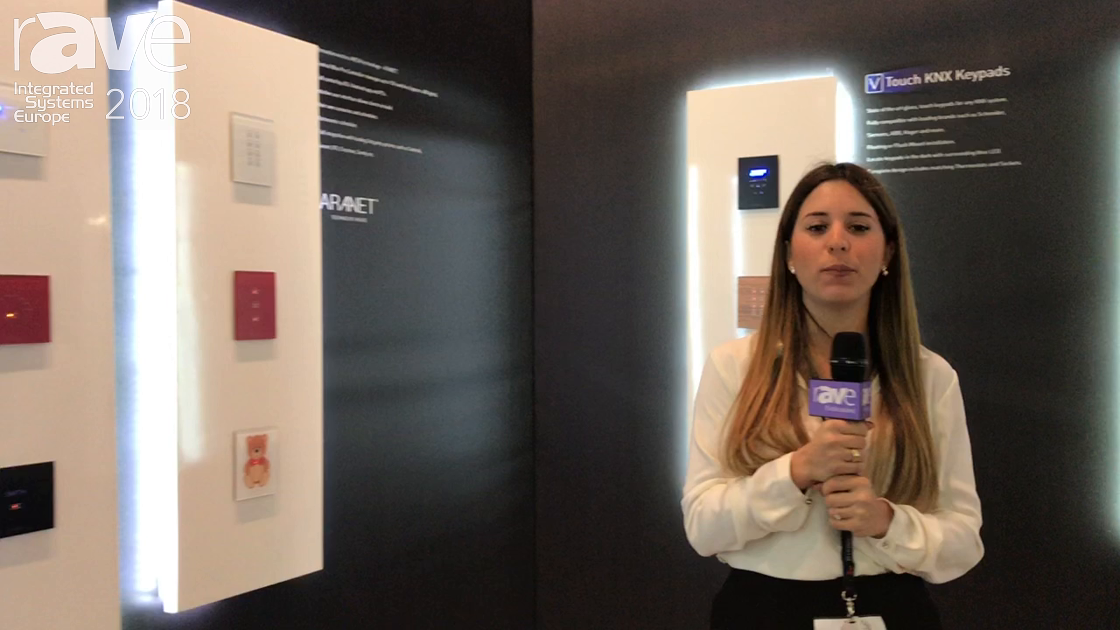 ISE 2018: Vitrea Features Its V Touch Pro Wireless Home Automation System