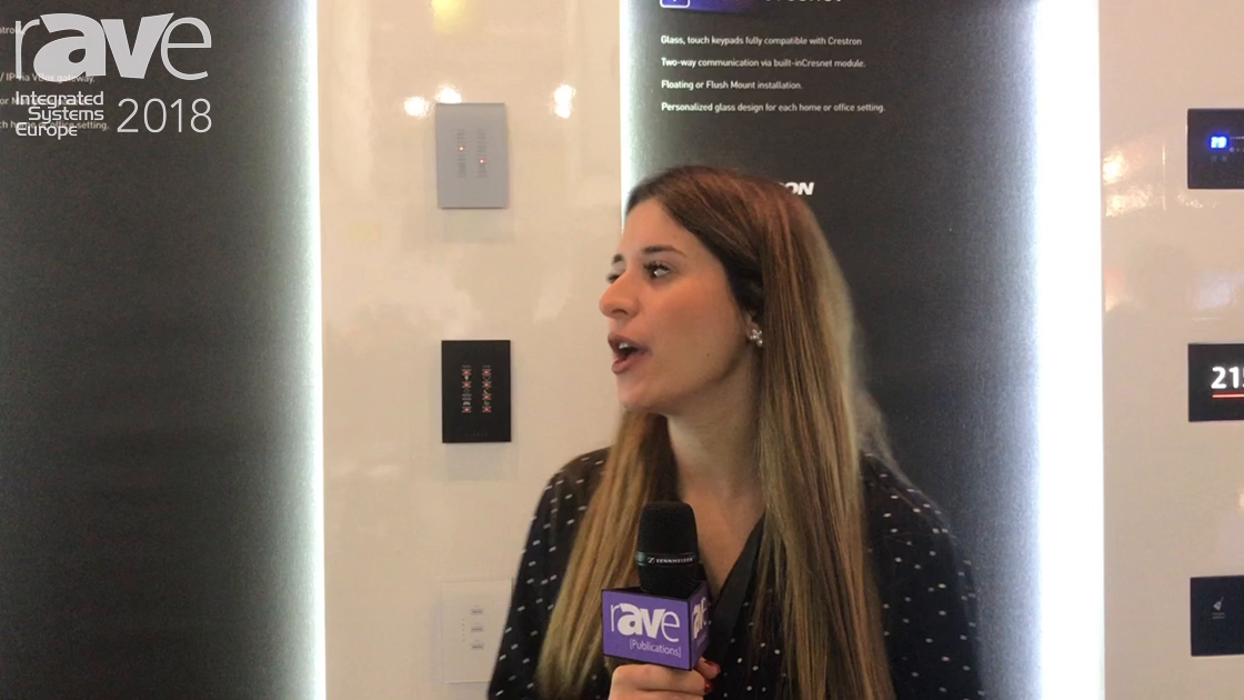 ISE 2018: Vitrea Shows Third Party Solutions Home Automation Systems, Including V Touch KNX Keypads