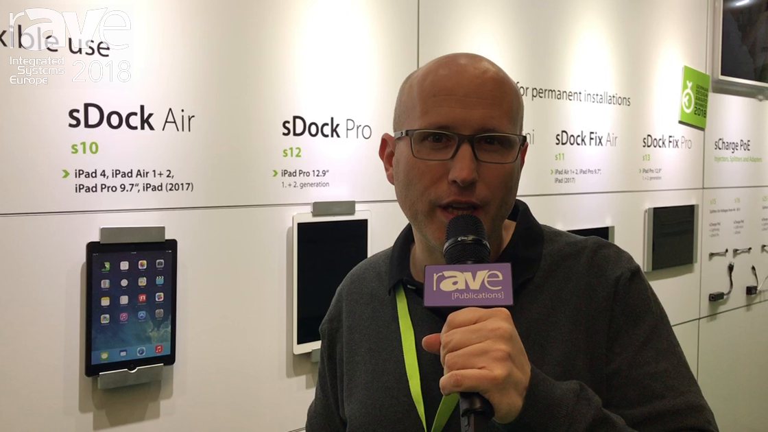 ISE 2018: SmartThings Talks About sDock Series of Flush Wall Mounts For iPad