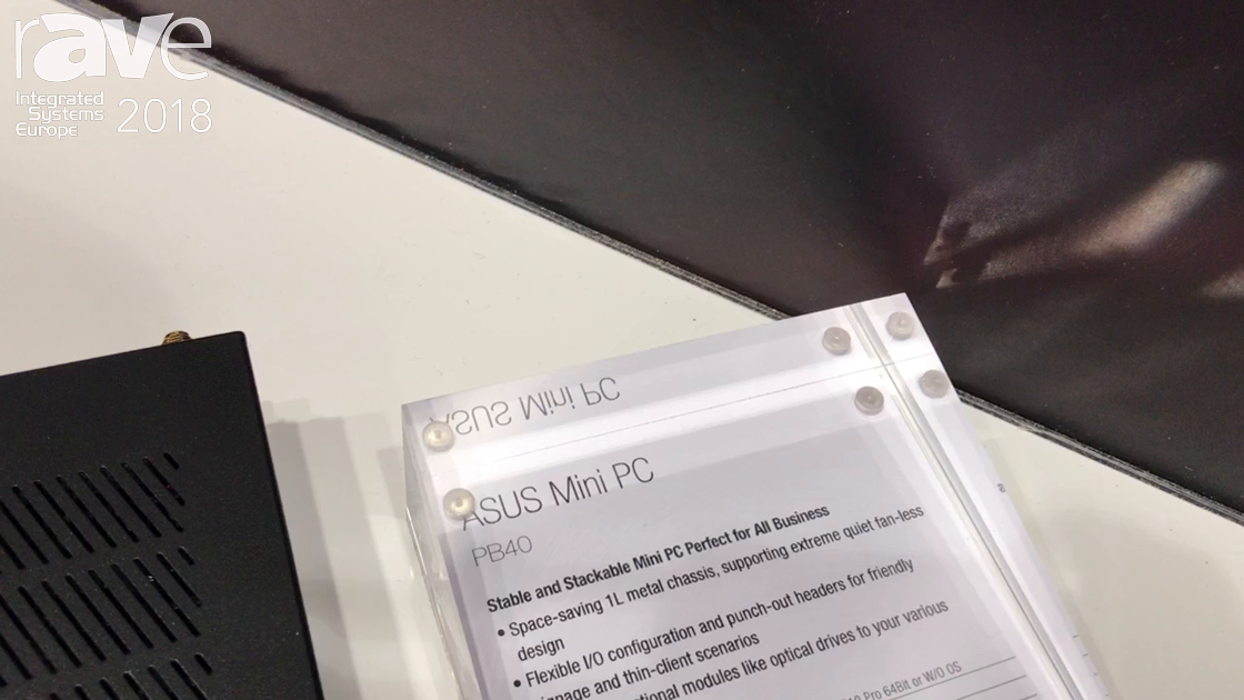 ISE 2018: ASUS Features PB40 Mini PC