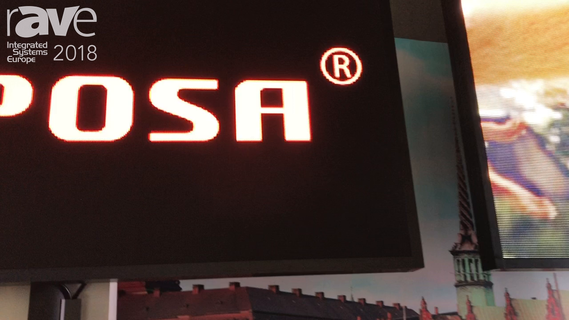 ISE 2018: Chainzone Technology Launches IMPOSE Series Outdoor LED Display