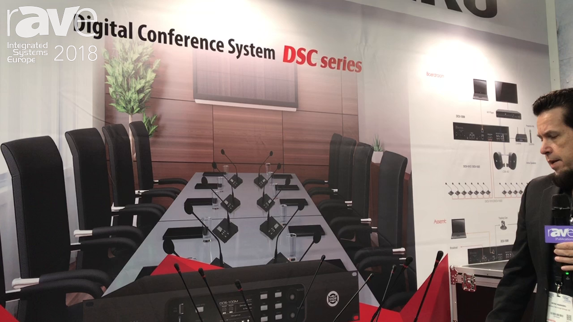 ISE 2018: Seikaku Introduces DSC Series Digital Conference System