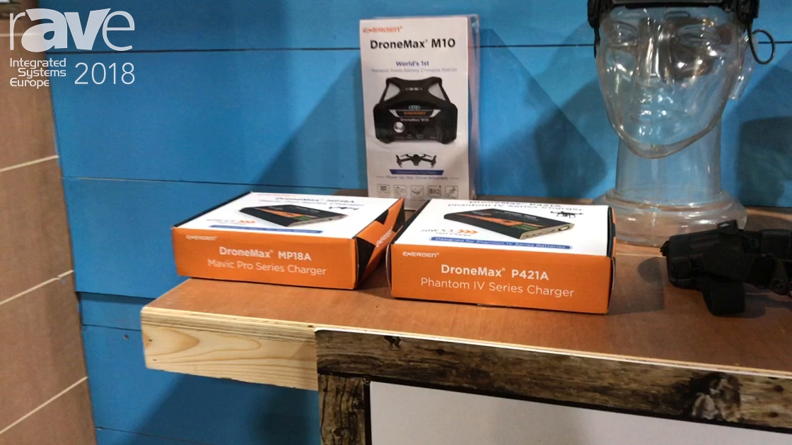 ISE 2018: Stampede Talks About Energen DroneMax MP18A and P421A Series of Drone Chargers