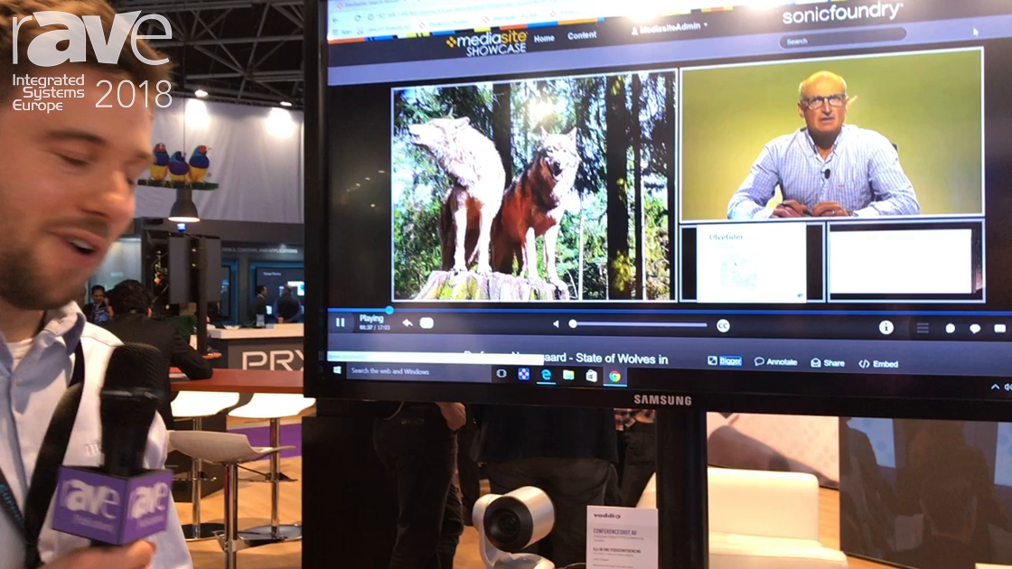 ISE 2018: Sonic Foundry Shows the Mediasite RL Mini Capture Solution