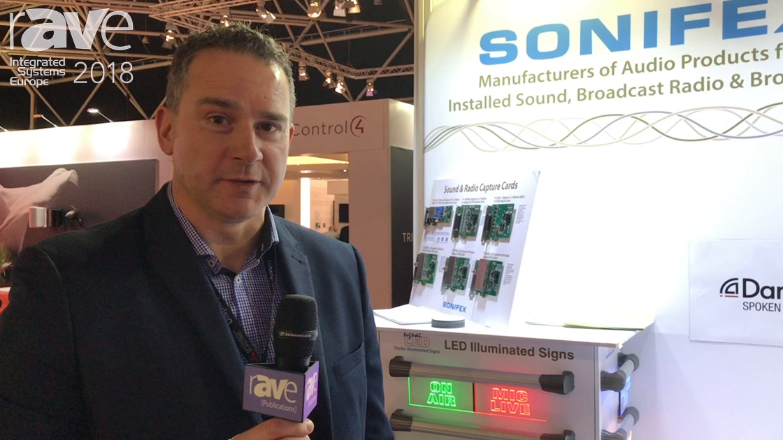 ISE 2018: Sonifex Discusses AVN-TB6 6 Button Talkback Intercom & Presenter In-Ear Monitoring System